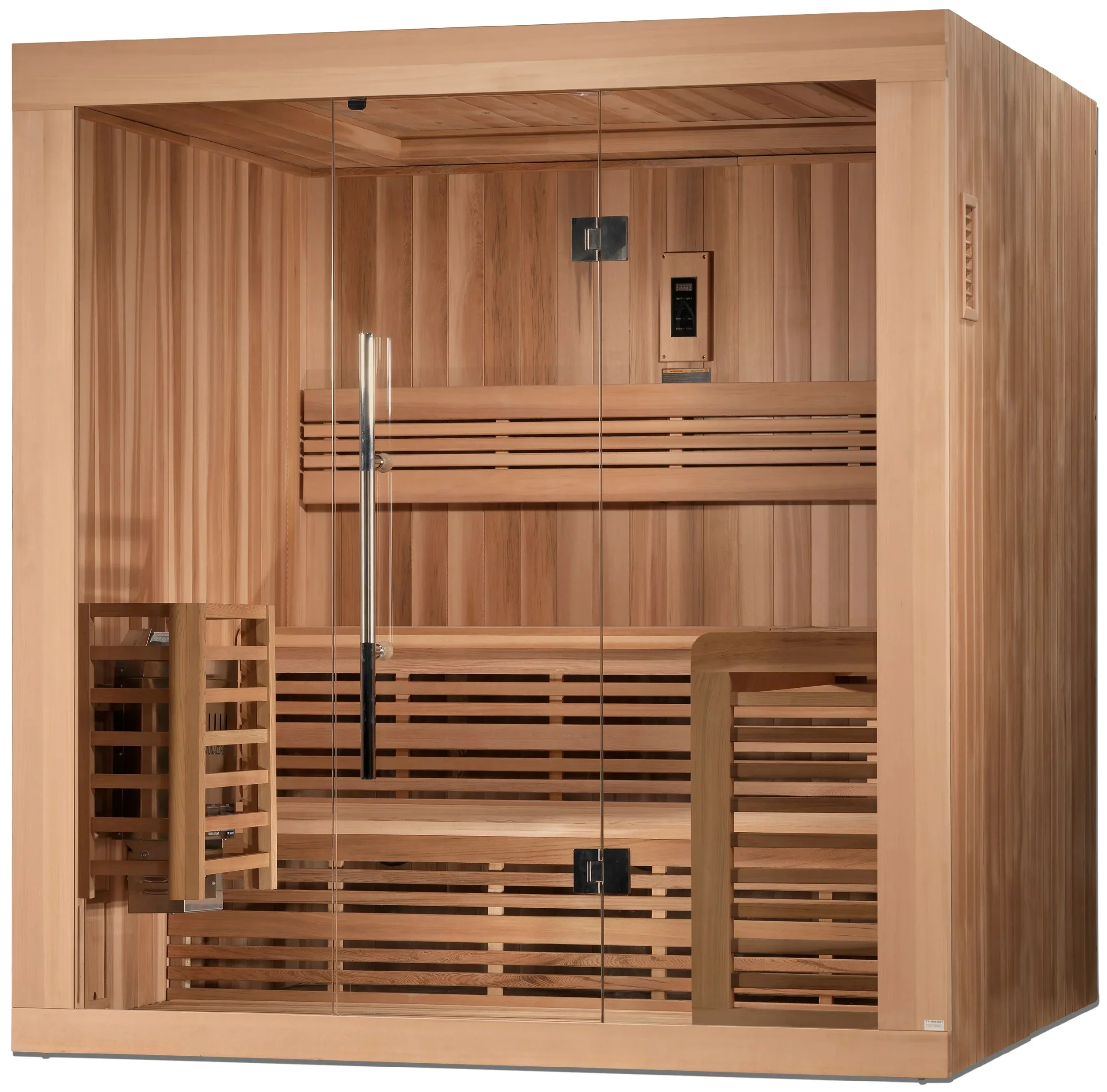 GoldenDesigns GDI-7689-01 Osla Edition Red Cedar Sauna (New) - Image 3