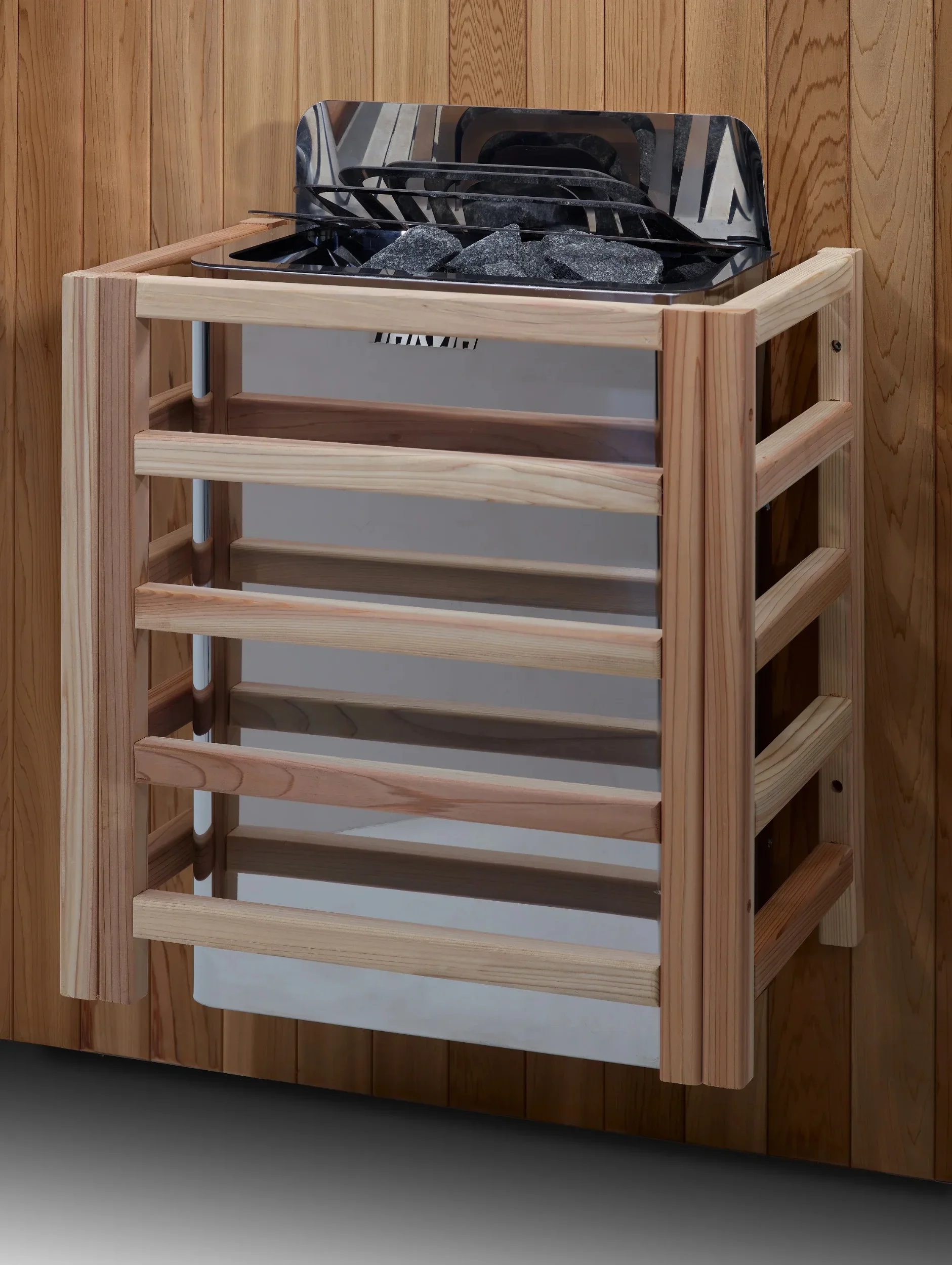 GoldenDesigns GDI-7689-02 Osla Edition 6 Person Traditional Sauna - Canadian Red Cedar Interior and Pacific Premium Clear Cedar Exterior (New) - Image 8