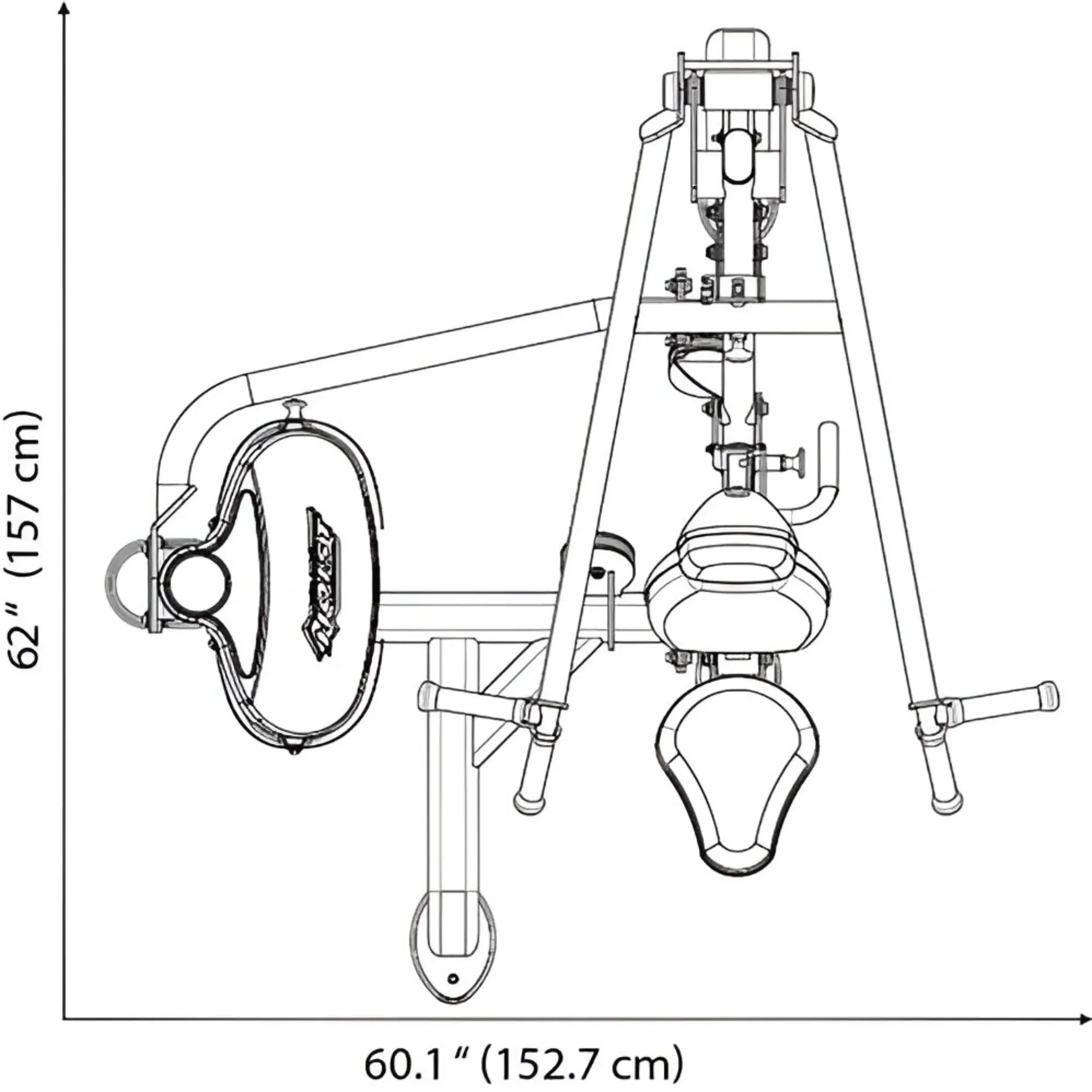 Hoist HD-3300 Chest / Shoulder Press (Remanufactured) - Image 7