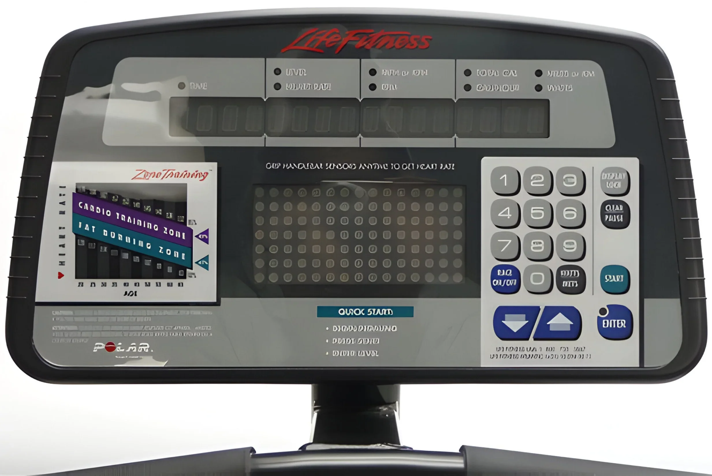 Life Fitness 9500HR Upright Bike (Remanufactured) - Image 2