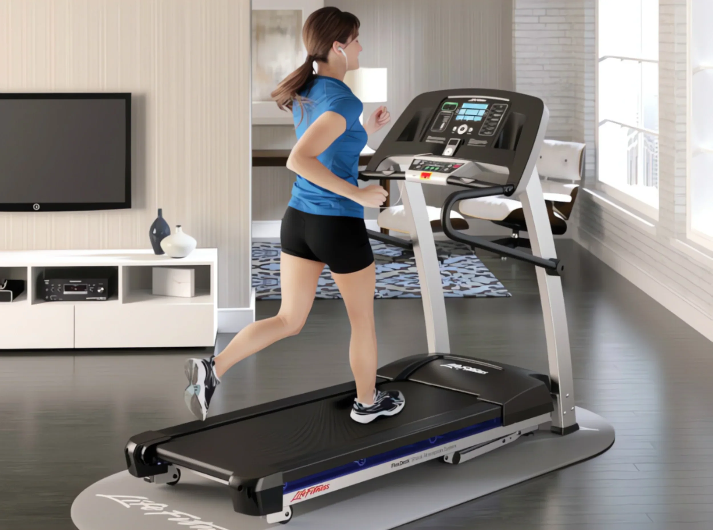Life Fitness F1 Smart Foldable Treadmill (Remanufactured) - Image 5