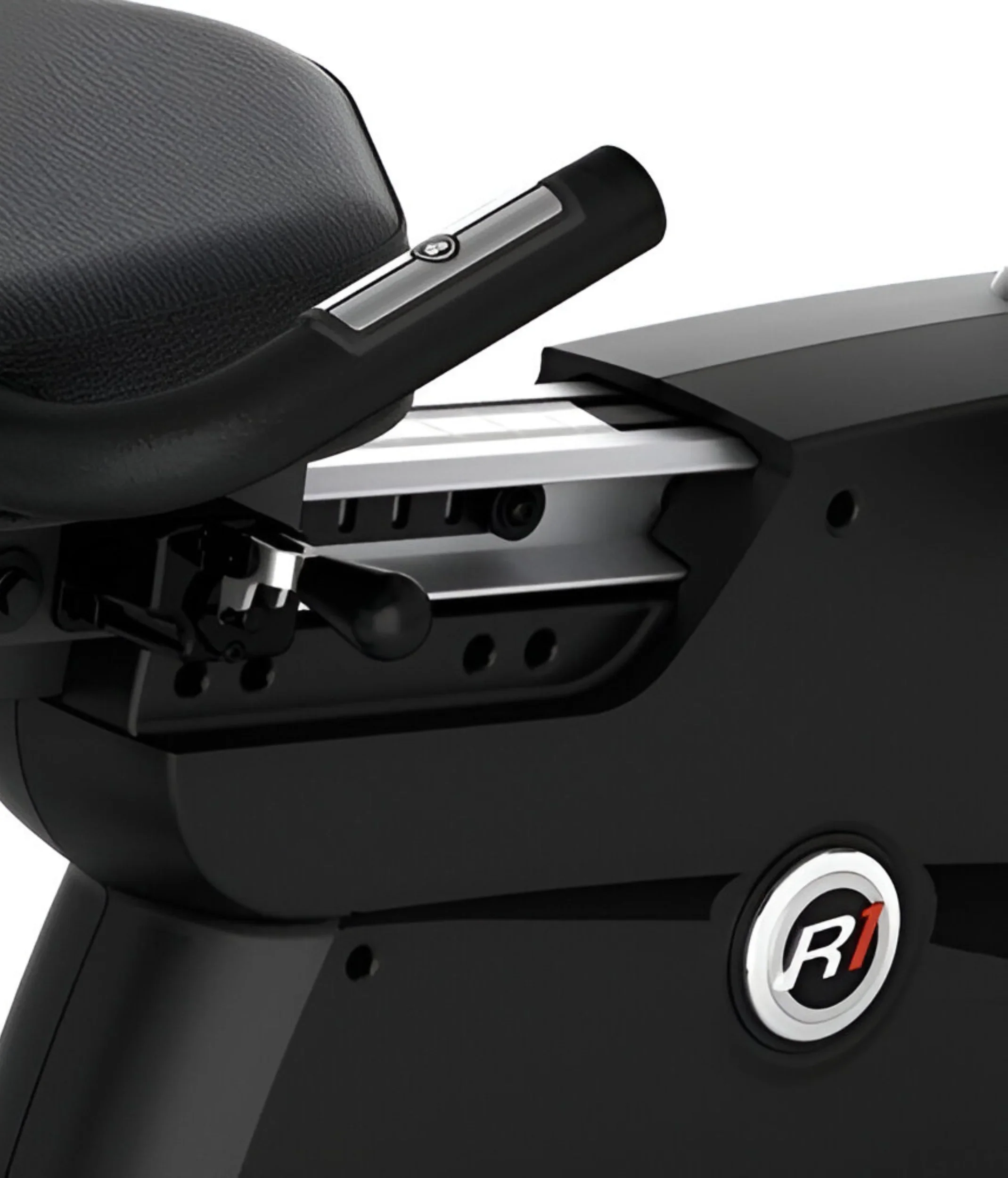 Life Fitness R1 Recumbent Bike w/Basic Console (Remanufactured) - Image 5