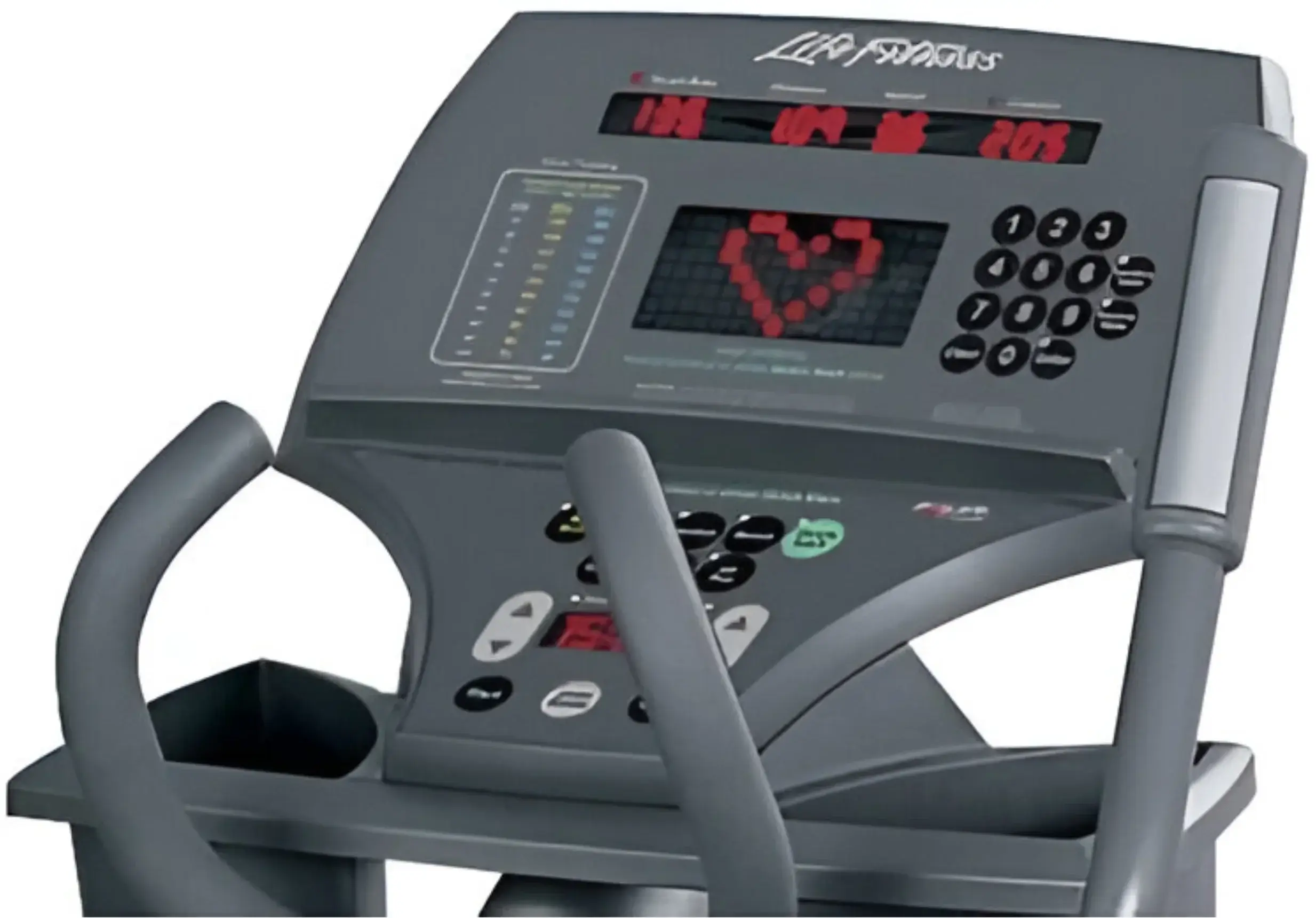Life Fitness x9i Elliptical CrossTrainer - Black (Remanufactured) - Image 2