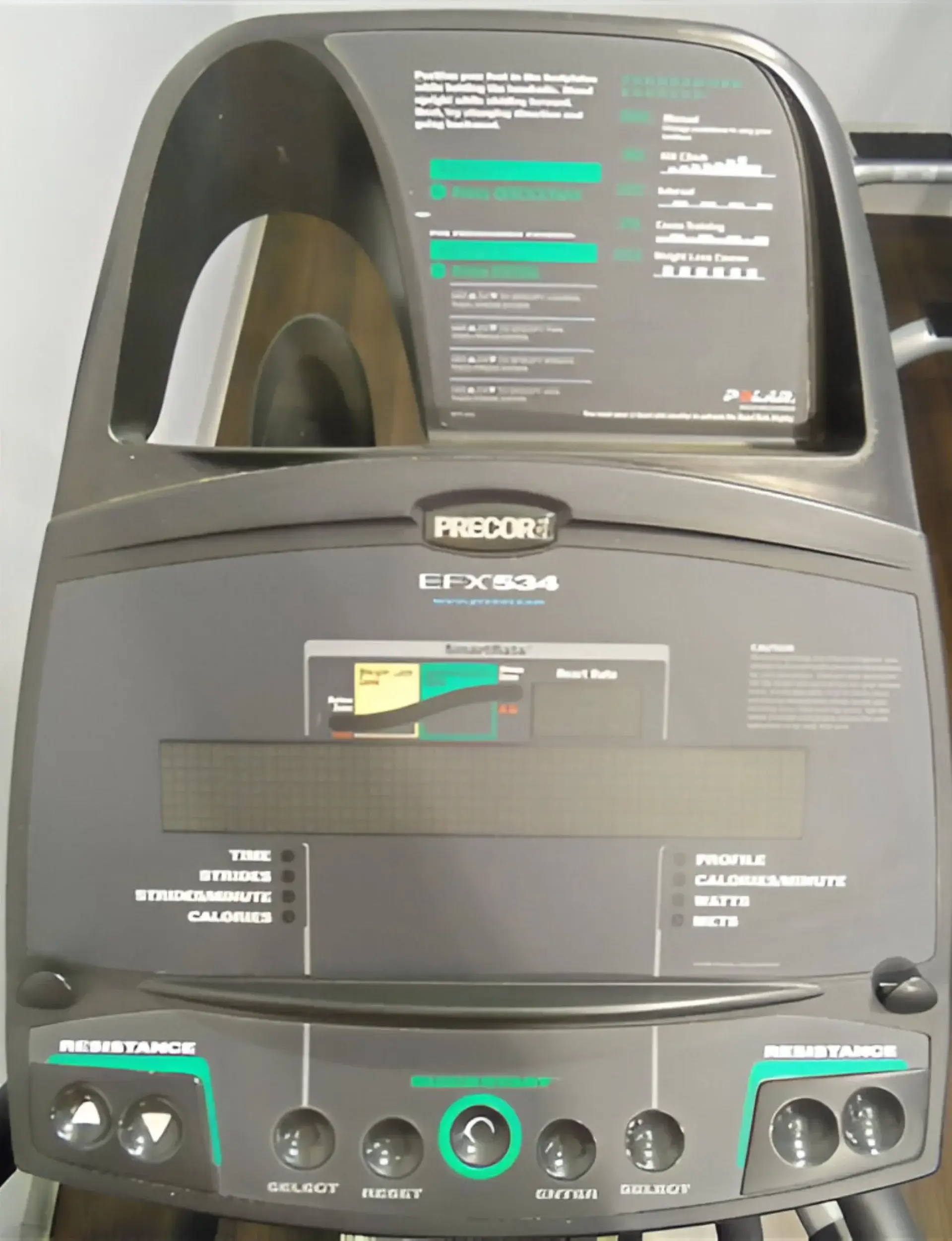 Precor EFX 534i Elliptical Cross-Trainer (Remanufactured) - Image 2
