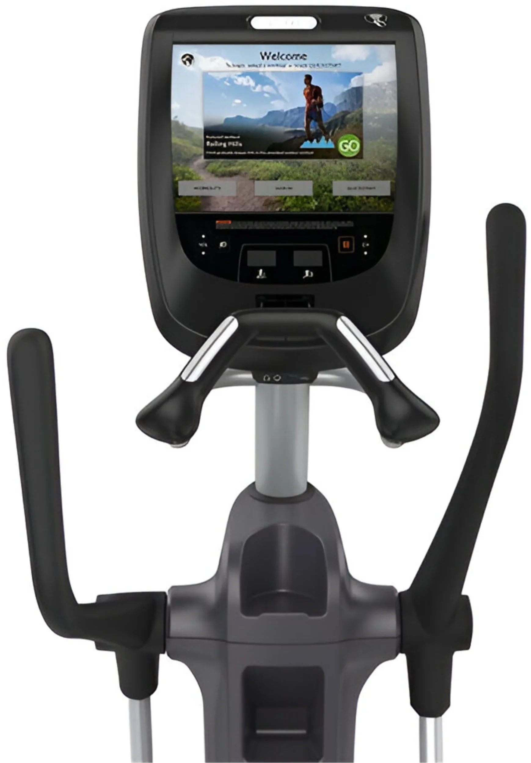Precor EFX 885 Elliptical w/Converging Crossramp + p82 Console (Remanufactured) - Image 4