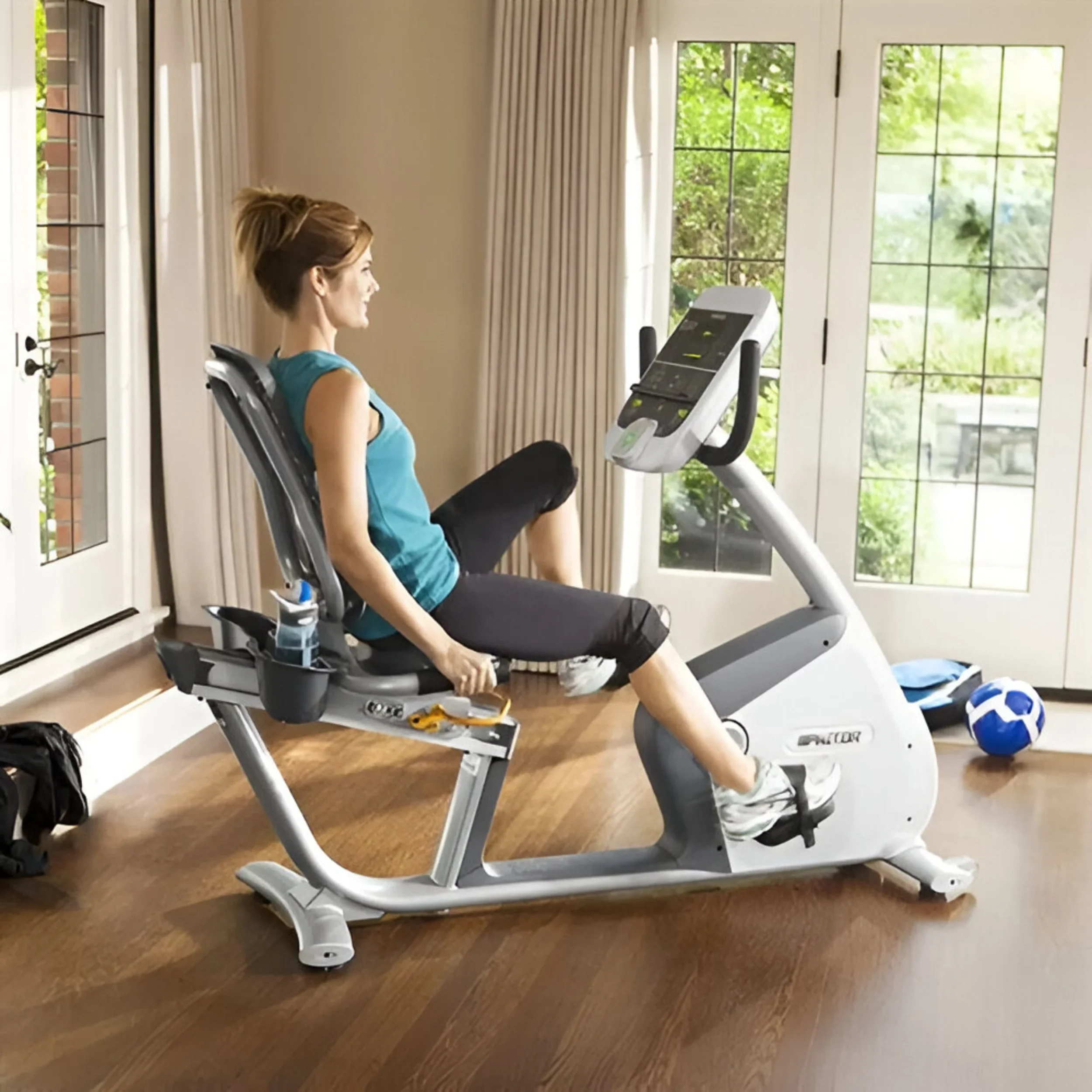 Precor RBK 815 Recumbent Bike w/Experience Console (Remanufactured) - Image 3