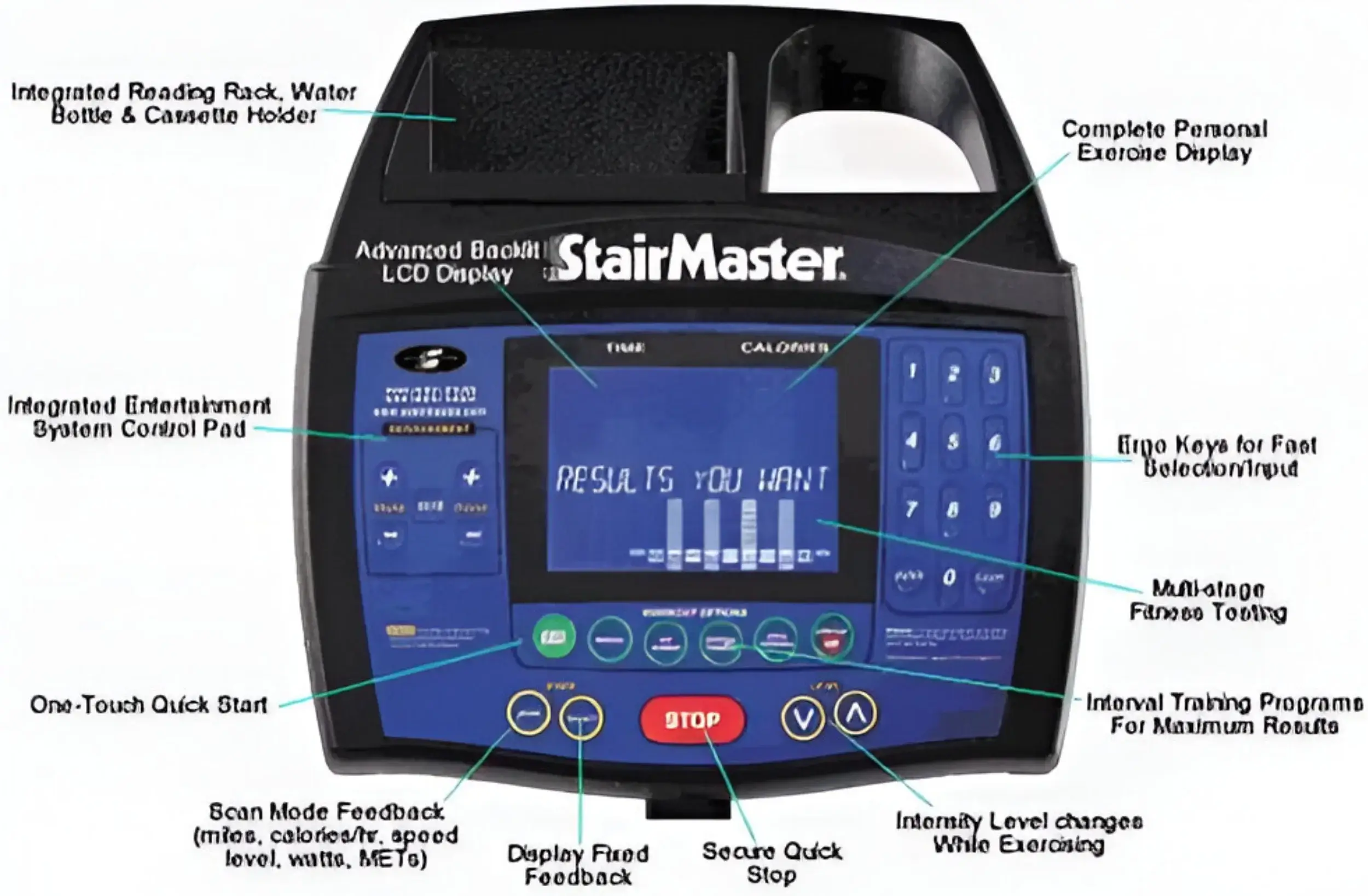 StairMaster 3400CE Momentum Upright Bike (Remanufactured) - Image 2