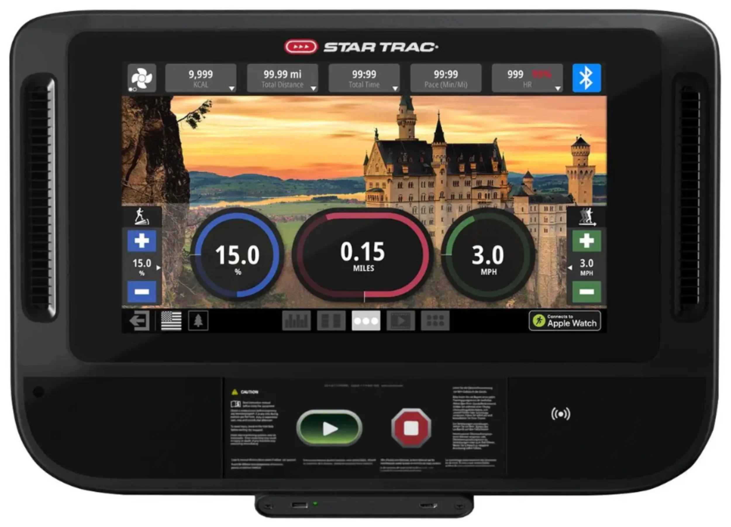 Star Trac 10 Series Freerunner Treadmill w/19" Embedded Display (Remanufactured) - Image 4