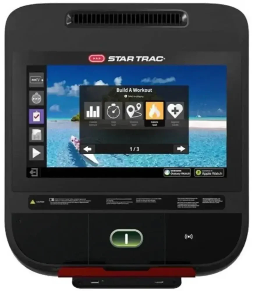 Star Trac 4 Series Cross Trainer w/15" Embedded Display - Black (New) - Image 2