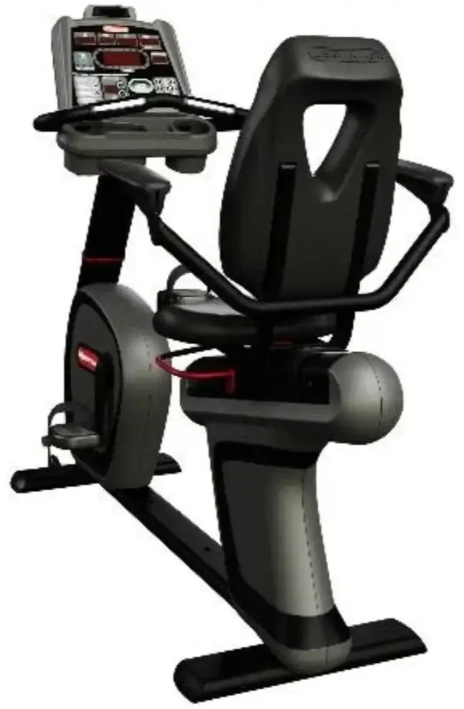 Star Trac S Series Recumbent Bike w/LCD - Black (New) - Image 3